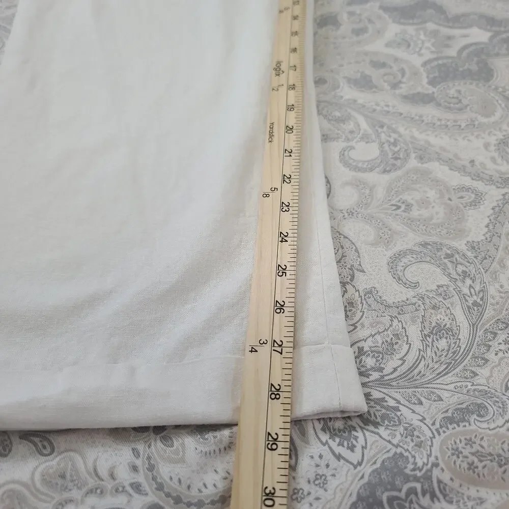 Britches by Samtex mens linen trouser 42x30 beachy resort wear vacation nautical